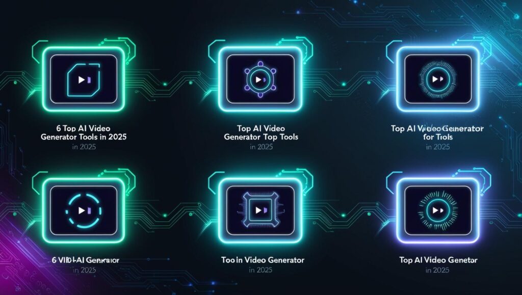 Top 6 AI Video Generator Tools in 2025