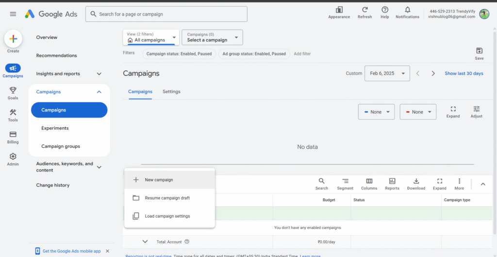 How to Set Up Google Search Campaign