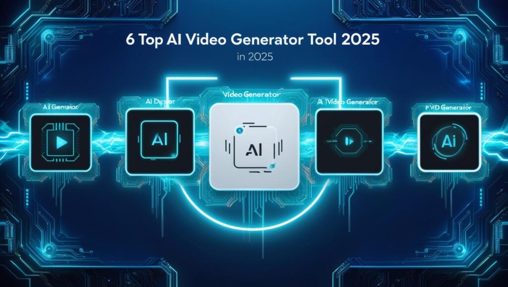 Top 6 AI Video Generator Tools in 2025