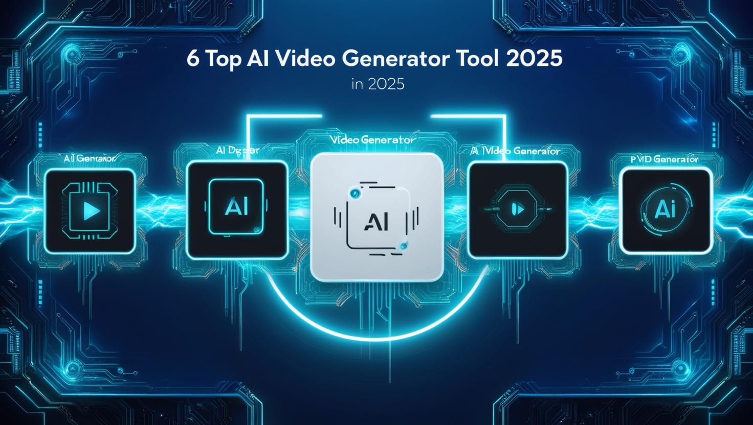 Create Professional Videos with AI: The 6 Best AI Video Generator Tools for 2025